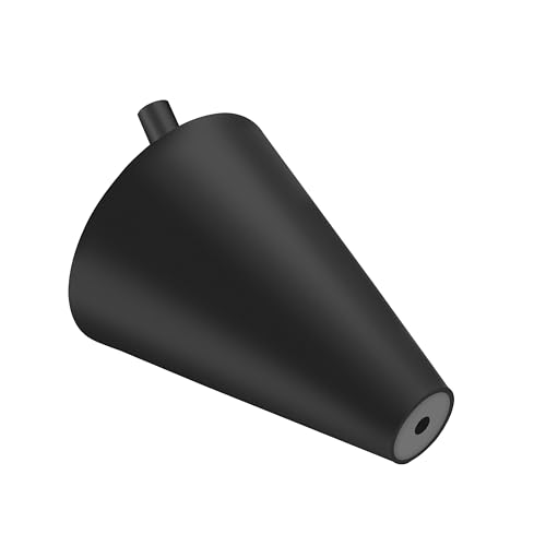 Smoke Cone Leak Detector, Universal Tapered Adapter Leak Detector for Exhaust and Intake Diagnostics, Standard Cone Adapter Diagnostics for Automotive