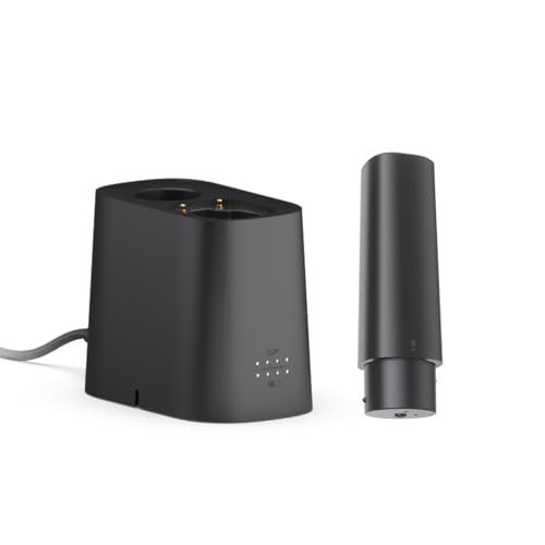 HOZO NeoBlade Turbo Dock, Dual-Bay Fast Charging Station for NeoBlade & Battery Pack, Swap & Charge Simultaneously, Includes 1 Turbo Dock + 1 Battery