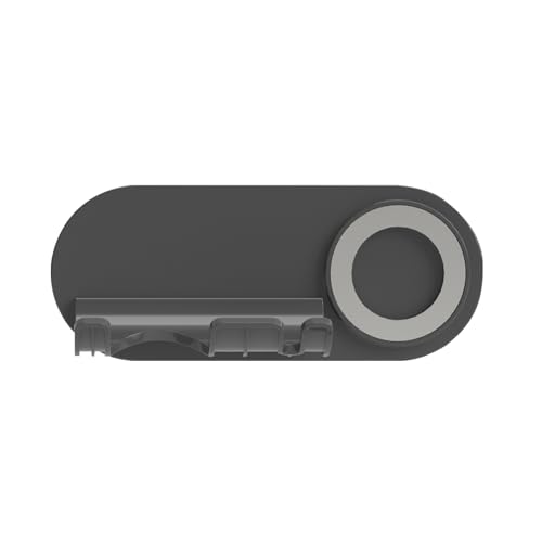 Hair Dryer Holder Wall Mount Compatible with DYS0N, Plastic Blow Dryer Organizer with Cord Storage, Self Adhesive Bathroom Hair Tool Rack for Wall or