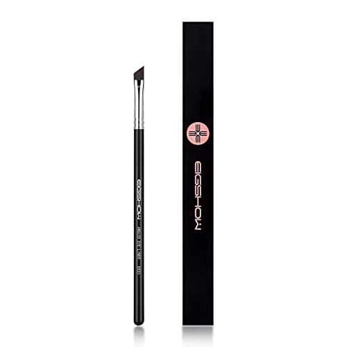 Eyeliner Brush, EIGSHOW Precision Eye Liner Makeup Brushes, Angled Eyeliner Brush,Ultra Thin Slanted Flat Angle, Cruelty-Free Synthetic Bristles,Great