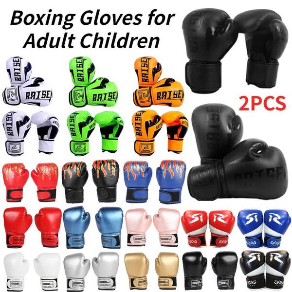 PU Leather Taekwondo Protective Gloves Training Gloves Sponge Boxing Gloves Muay Thai Competition Gloves Sports Gloves W241010
