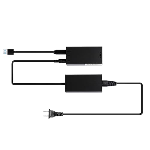 E EGOWAY Kinect Adapter for Xbox One S, Xbox One X, and Windows 10-8.1-8 PC Kinect 2.0 3.0 Sensor AC Adapter Power Supply xbox1