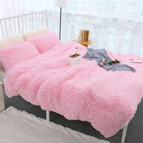 Shaggy Super Soft Coral Fleece Blanket Warm Cozy Bedding Blanket Fluffy Sofa Bedding el Throw Sofa Pillowcases for sale 241023