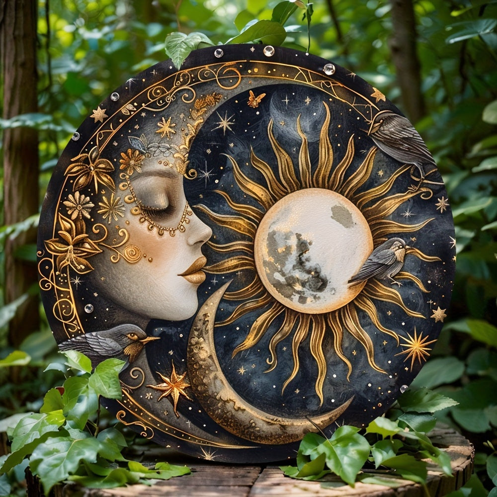 TEMU 1 Piece, Themed Wreath , Acrylic Decorative , Suitable For Home, Caf É, Apartment, Dining Room, Living Room Wall Decoration, Day Gift