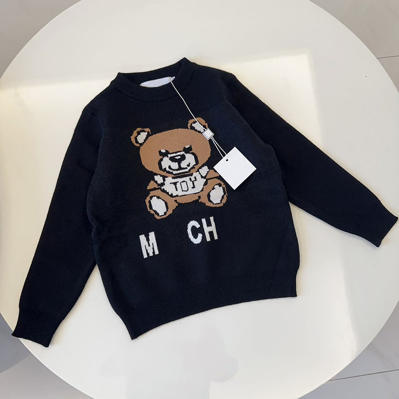 Sweater Kids Designer Clothes Knitted Shirts Children Hoodies Sweaters Luxury Pullover Sweatshirts Boy Girls Knit Sweater Autumn Winter Outerwear DP