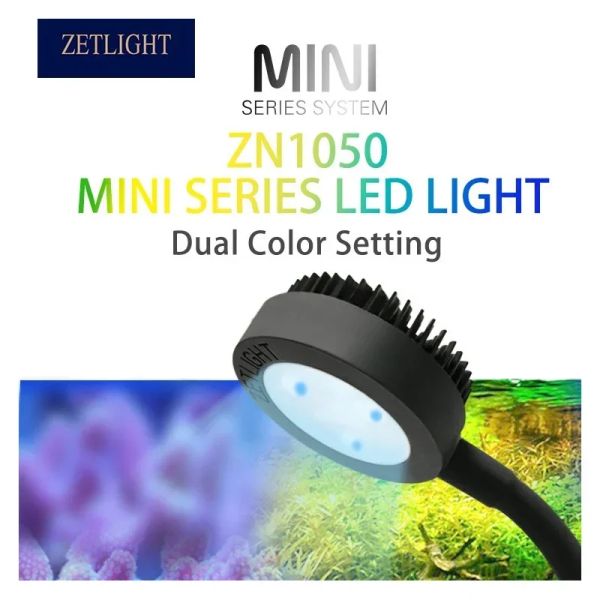 Aquarium Lights Lightings Zetlight LED light M1 1050 1020 LED Full Spectrum Nano Small Aquarium Fish Tank Sea Water Saltwater Marine Coral R