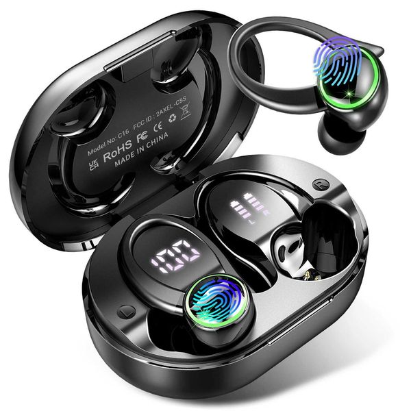New Arrival DRSAEC wireless earphones sport BT earphones 5.3.4 ENC noise cancelling microphone IP7 waterproof earphones 50H playback. Z24121