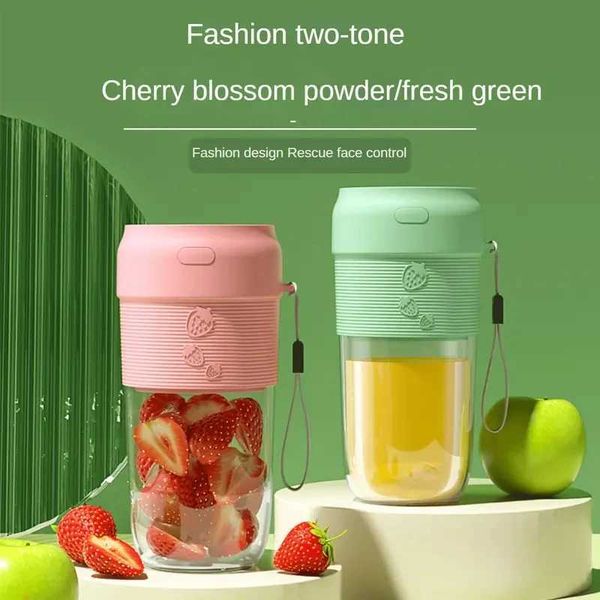 Juicing Cup Mini Wireless Accompanying Electric Juicer Handheld Multifunctional Household Small Portable JuicerXJ241227