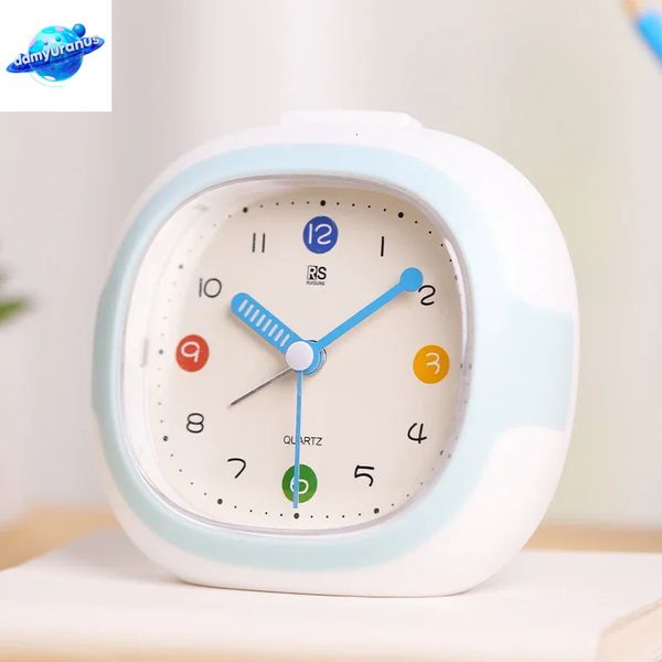 ddmyuranus Multicolor Plastic Alarm Clock Stylish Wake Up Companion Sleep Aid for Children and Students