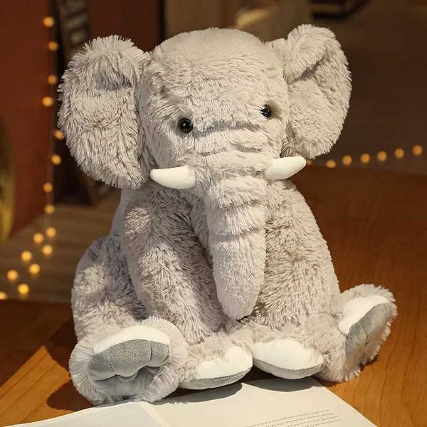 Kids Soft Elephant Plush Large Elephant Toy Stuffed with Plushies low Baby Accpany Doll Infant Toys Newborn Gift Y241216