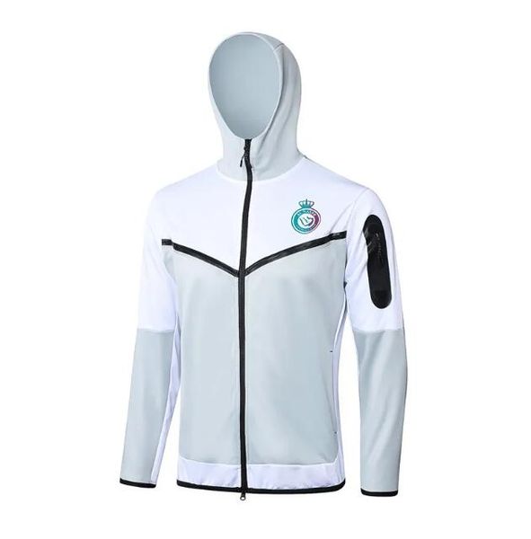 23-24 Al Nassr Fc Soccer Tracksuit Hoodie Ronaldo Fc Training Suit Gonzalo Martinez Talisca Ghislain Konan Vincent Aboubakar Men Kids Soccer