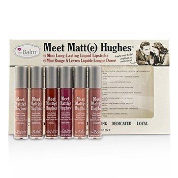 Meet Matt(e) Hughes 6 Mini Long Lasting Liquid Lipsticks Kit - Volume 1