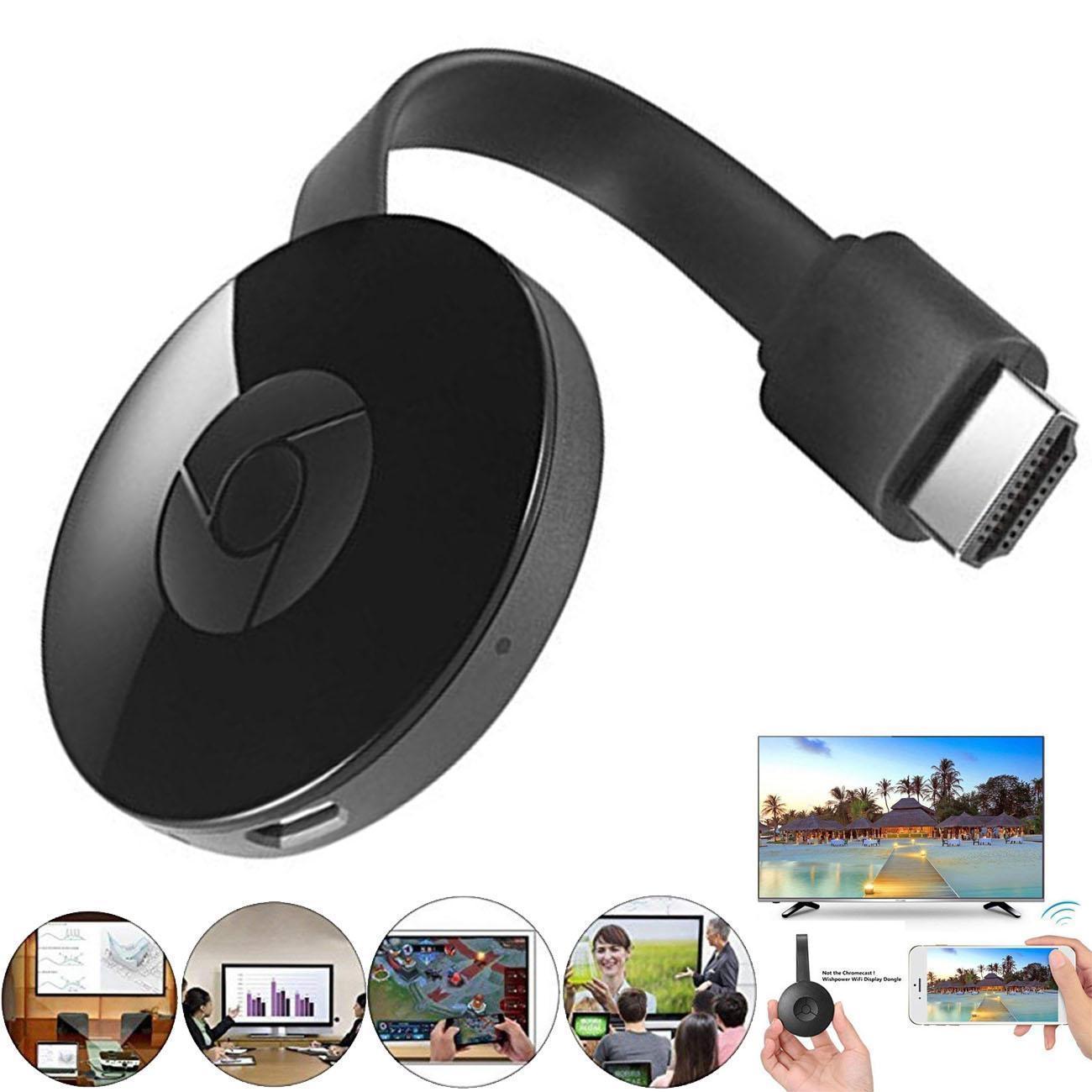 Chromecast 1080P TV stick WiFi mirascreen HDMI-compatible HD Display Media Streaming Video TV Smart Home For ios Android
