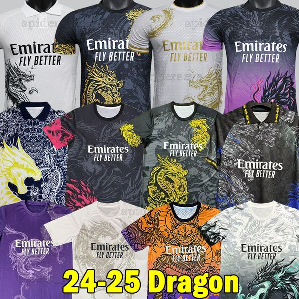 24 25 MBAPPE VINI JR. REaL Soccer Jerseys BELLINGHAM 2024 2025 mADRIds Dragon Edition Fans Player Version Football Shirts MODRIC ENDRICK VAL