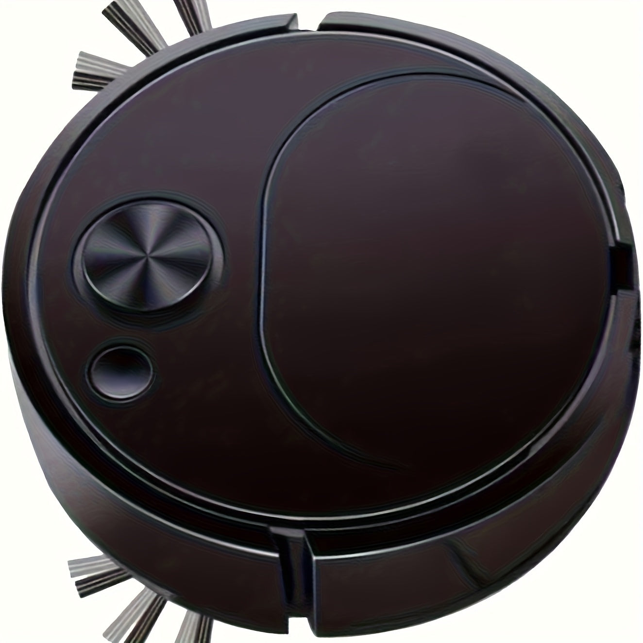 TEMU Robot Vacuum Cleaner, 3-in-1 Intelligent Sweeping Robot For Sweeping, Vacuuming, And Mopping, Mini Ultra-thin And Silent, Suitable For Hard