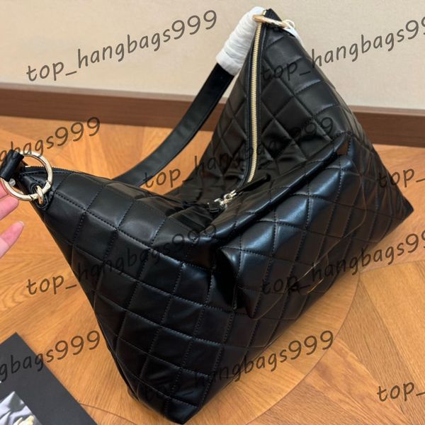 Women Vintage Hippie Hobo Bag Diamond Lattice Quilted Shoulder Bags Leather Strap Large Capacity Trends Designer Handbags Designer Makeup Ba