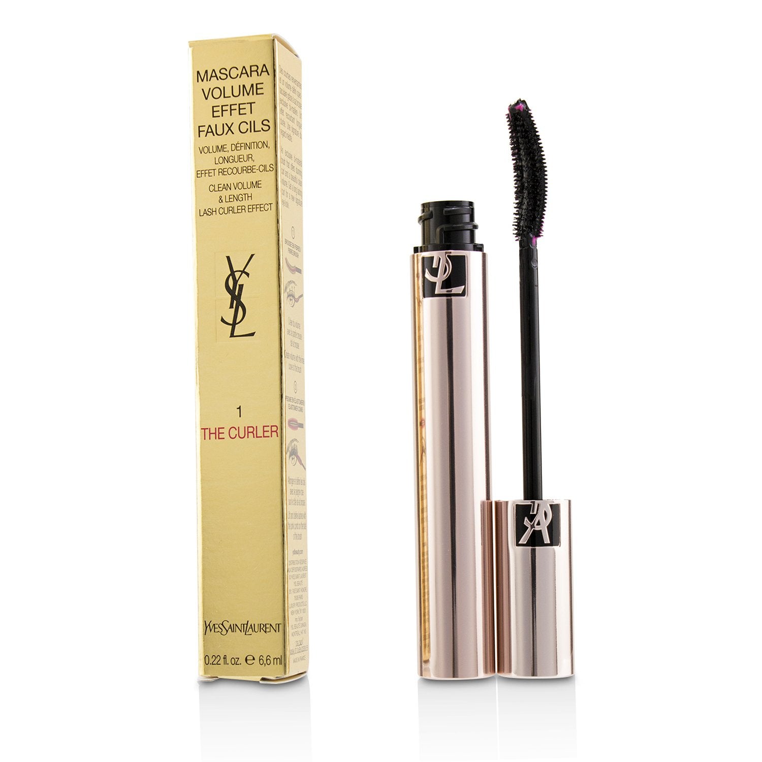 The Curler Mascara Volume Effet Faux Cils - 1 Rebellious Black