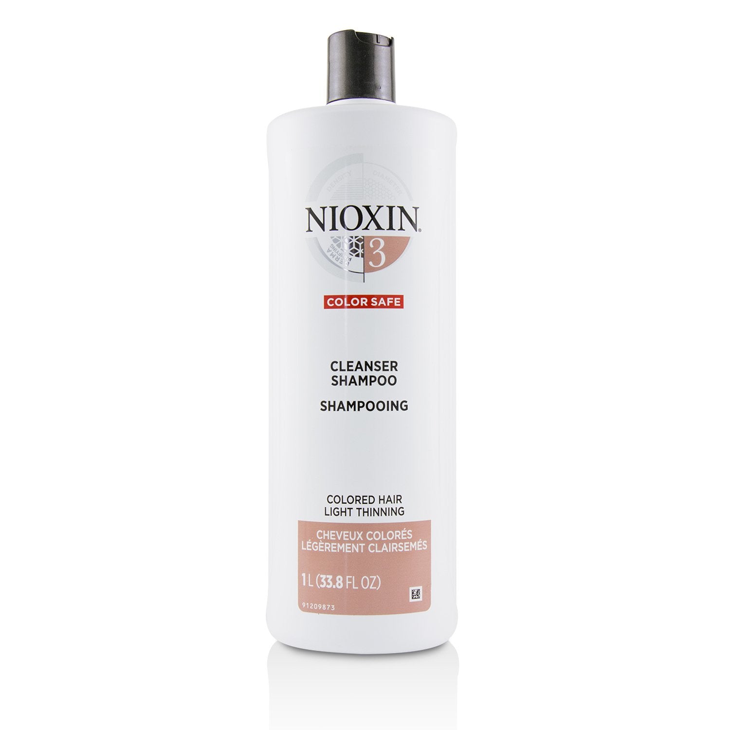 Cleanser Shampoo, System 3 (Color Treated Hair-Normal to Light Thinning) - 33.8oz