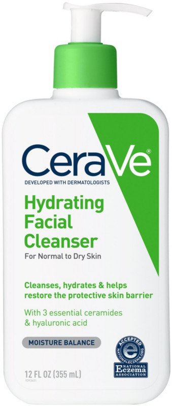 Hydrating Facial Cleanser for Normal to Dry Skin - 12oz