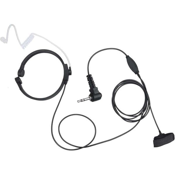 Renastar Tactical Mics with PTT Earpiece Headset Throat Microphones for Motorola Talkabout Radio T100 T200 T200TP T260 T260TP T265 T380 T400