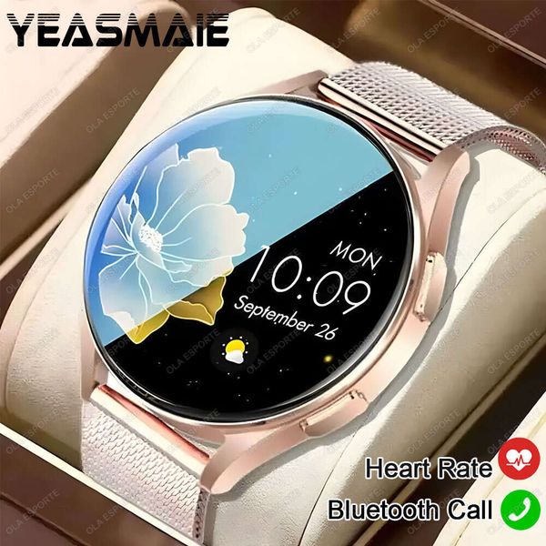 For Samsung Galaxy 6 Pro Smart Watch Pressure Blood Oxygen Bluetooth Calls Waterproof Smartwatch Men Women