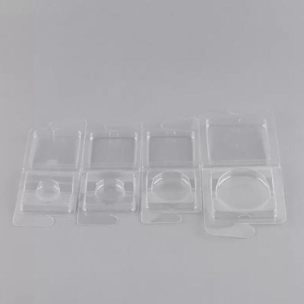 PVC Clamshell plastic blister PVC eyeshadow palette for press pans eyeshadow PVC packing