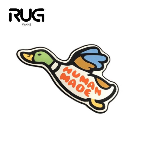 RugWake HUMAN MADE Fly Duck Carpet Nigo Crystal Velvet Mat Home Living Rug Room Bedroom Floor Mat Decoration