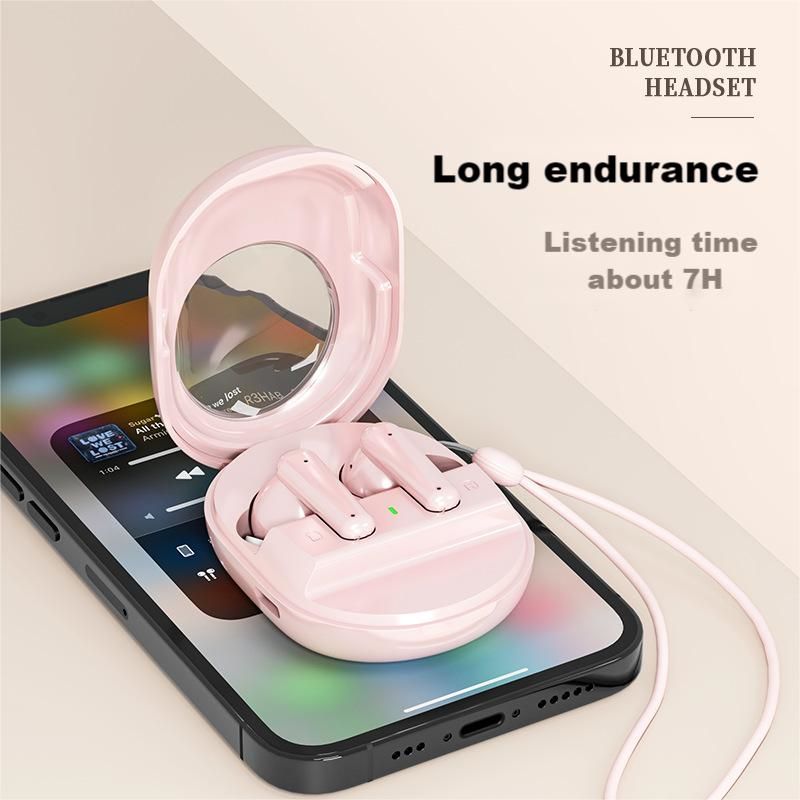 In-ear Wireless Earphone TWS Bluetooth headset Fingerprint control S195 Built-in Microphone LED display High quality Headphone Sport Earphone Music