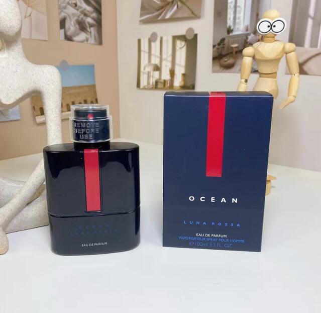 Luxury brand designer perfume Man ocean luna rossa team perfume Perfume Fragrance Eau De Parfum Lasting Neutral Spray Cologne red moon pour homme Fa