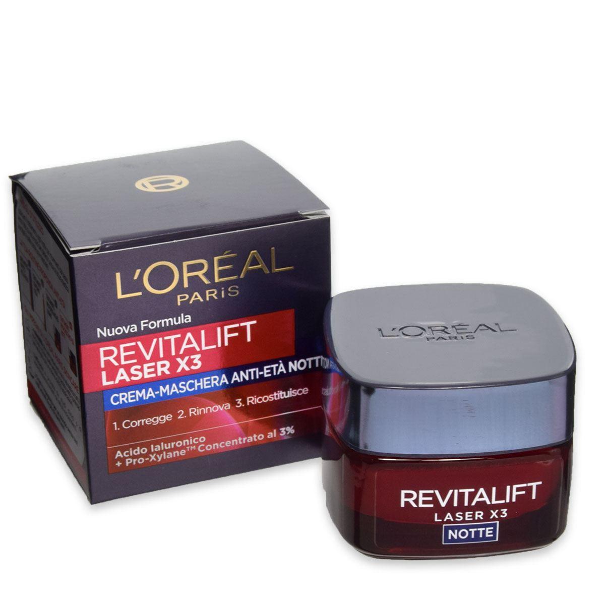 L'oreal Revitalift laser x3 do twarzy na noc 50 ml