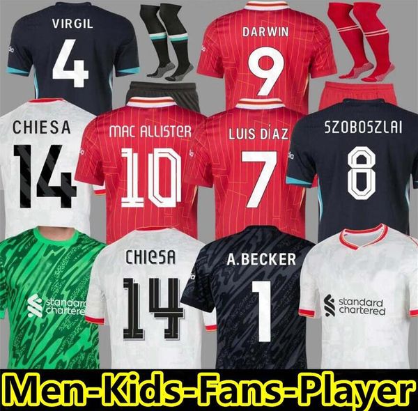 24 25 soccer jerseys home away 3rd Fans Player version 2024 2025 football kit shirts men kids uniform