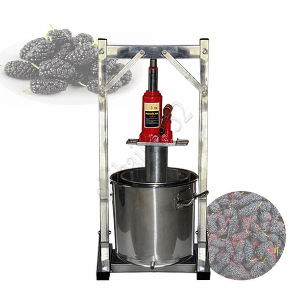 Household Manual Fruit Wine Press Machine Grape Berry Apple Juice Pressing Vegetable Dehydrating Machine