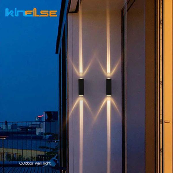 6W 10W 20W Outdoor LED Wall Light Narrow Beam COB Aluminum Wall Light Porch Light Garden Waterproof Spotlight X241025