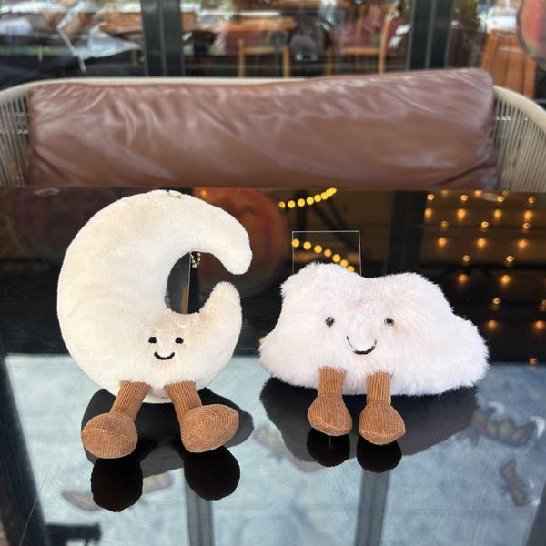 Britain jelly cat Smile Cloud Moon Plush Toy Pendant Tiktok Live Broadcast Blind Box Gift Doll 70% off factory store sale