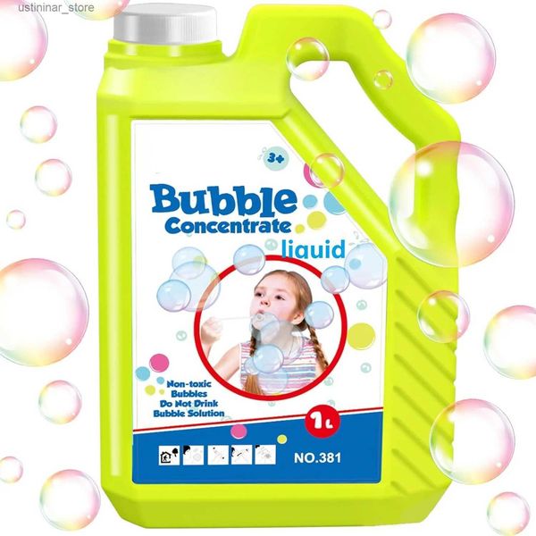 Sand Play Water Fun Concentrate Bubble Solution Refills (1L- 2.5 Gallon) Bubble Concentrated for Bubble Machine Bubble Gun Bubble Wands for