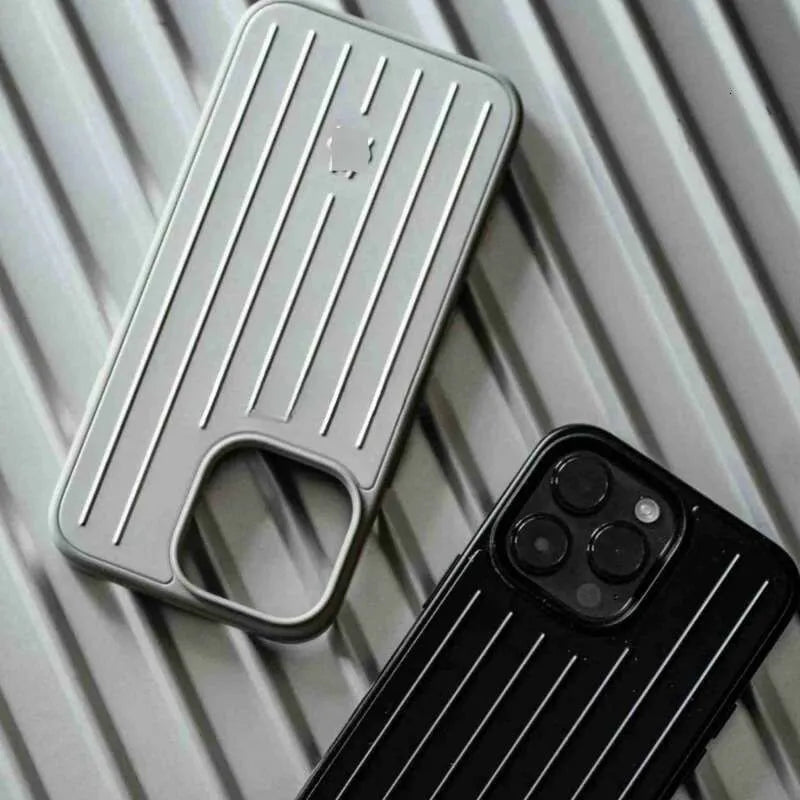 Top quality Suitcase iphone 17 pro max case Designer Fashion Phone Cases for Apple iPhone 16 Pro Max 15 14 Aluminum Alloy MagSafe Weave