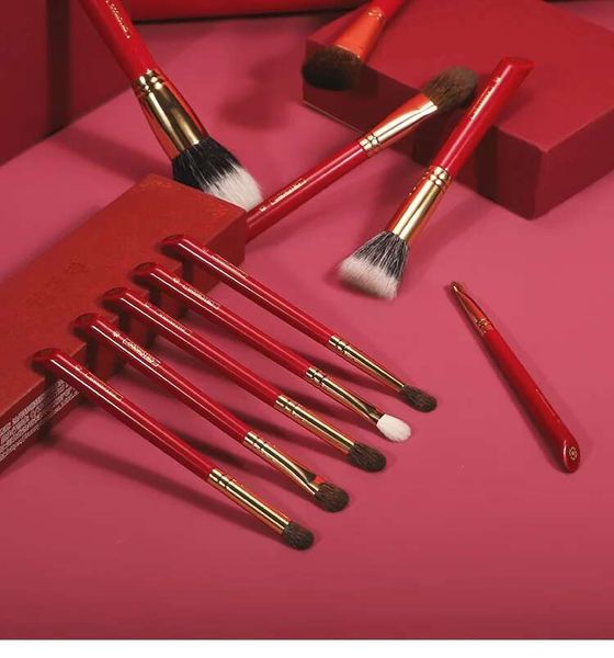 CHICHODO Urious Red Rose Series-20Pcs Set Brushes Kits Natural Hair Makeup Brush Tools