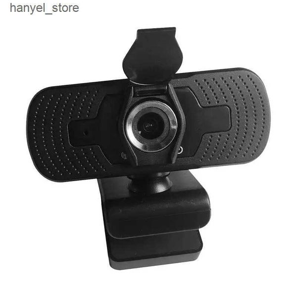Webcams Lens Ca Webcam Cover Dustproof Hood Cover Webcam Privacy Shutter Lens Ca Office Electronics Dustproof Privacy Case #W0 L240910