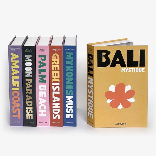 Fashion Can Open Simulation Book Home Decoration Books Storage Box Coffee Table Display Book Desktop Decoration Shooting PropsXJ240828