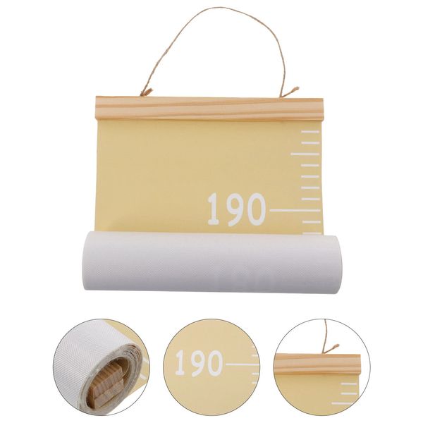 Chart Ruler Growth Height Wall Hanging Kids Measurement Baby Measuring Decor Measure Children Canvas Toddler Home Child 250103