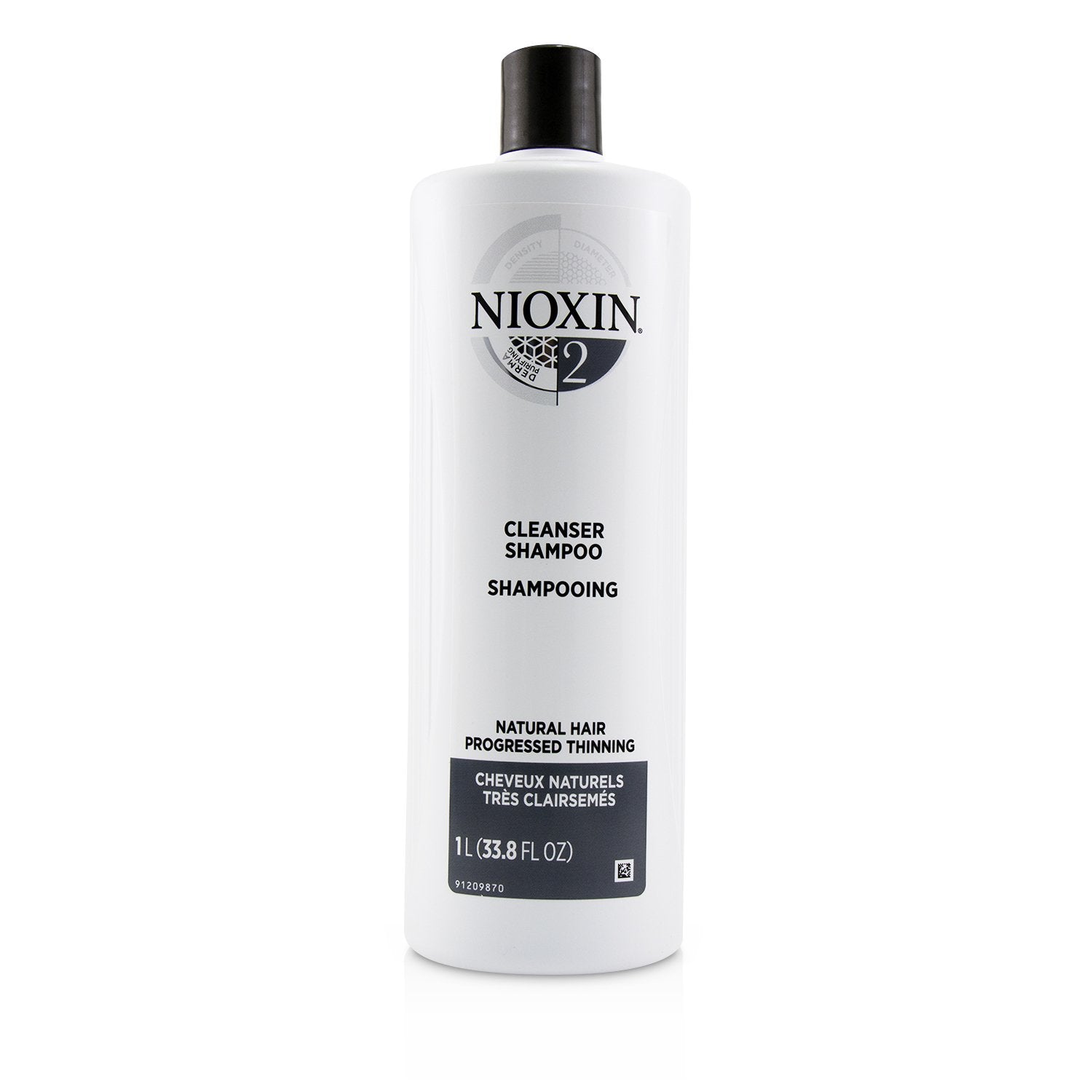 Cleanser Shampoo, System 2 (Fine-Progressed Thinning, Natural Hair) - 33.8oz