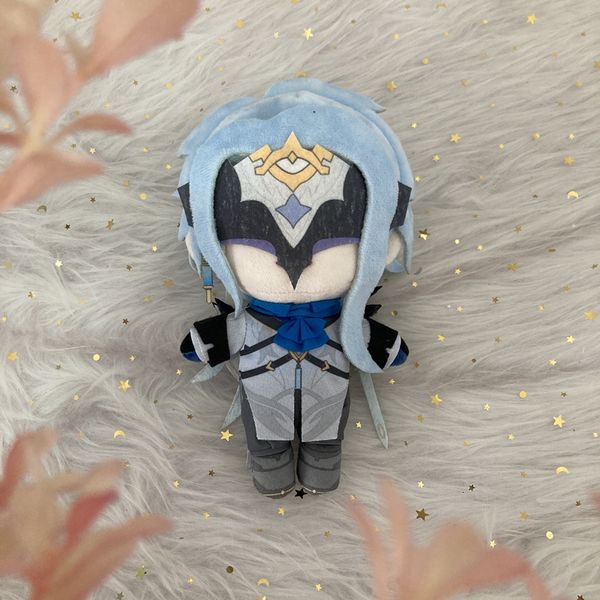 Plush Dolls 20cm Game Genshin Impact Fatui Doctor Dottore Doll Pillows Cosplay Cartoon Props Accessories Gift 230823