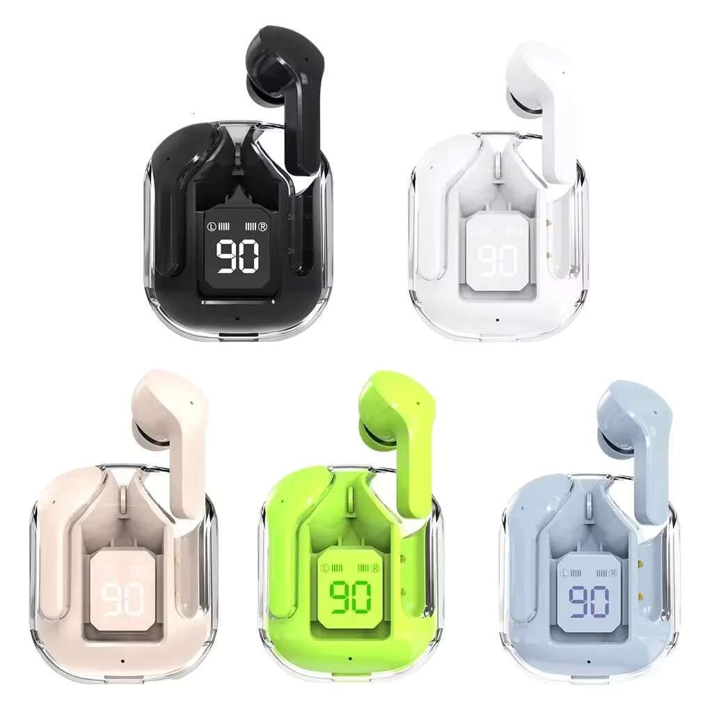 Transparent Crystal TWS T6 Air31 Air 31 T8 In-Ear Wireless Earbuds Waterproof Noise Cancelg Gaming Headphones