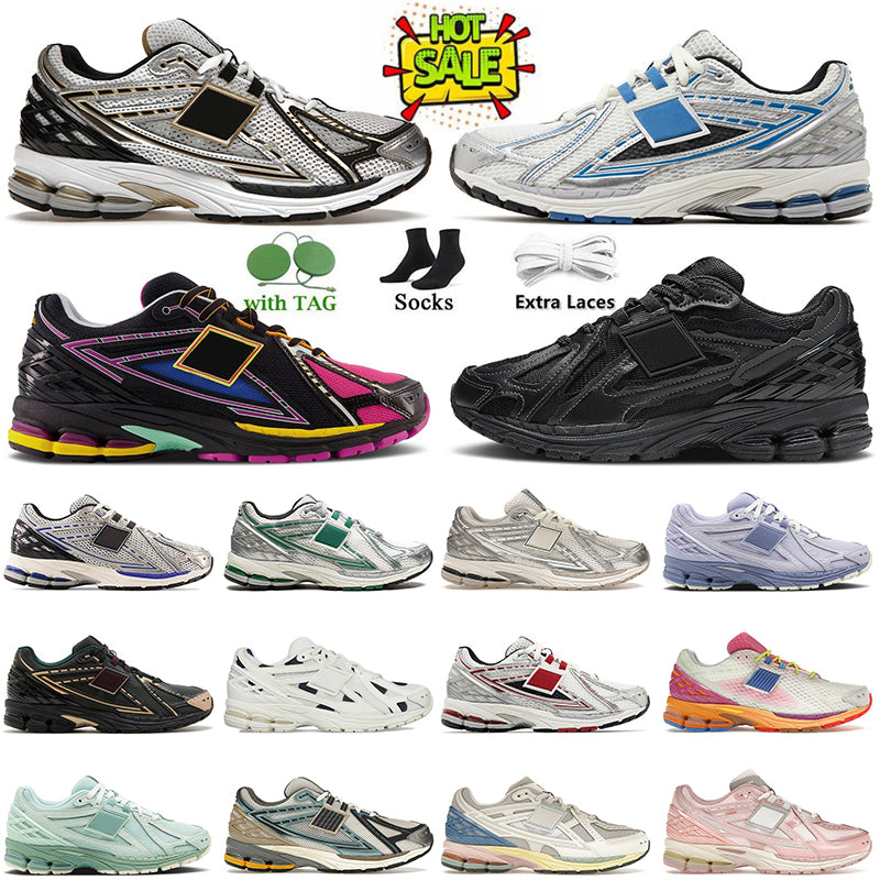 2024 New Men Women Running Shoe Lunar New Year Designer Sneakers Silver Classic Crimson Protection Pack Sea Salt Platform Outdoors Trainers Sports S