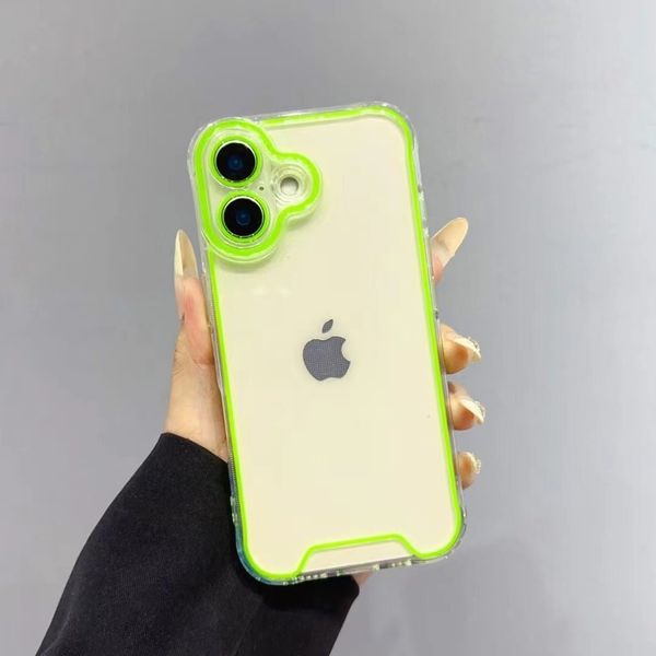 2024 new foreign trade luminous mobile phone case 16 suitable for Apple 16 promax hot model 15 luminous case 14 trend 11