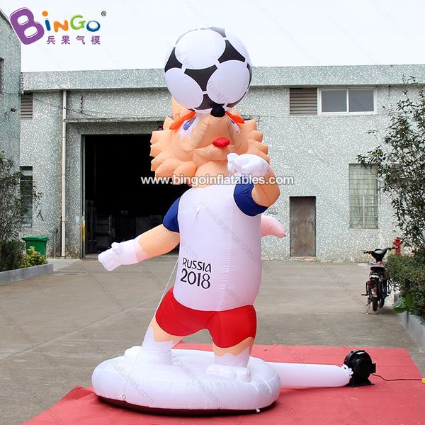 Giant Inflatable Football Player Sports Games Decoration World Football Sports Competition Air Model Free Add Logo Customizable