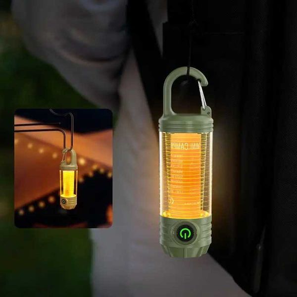 Cam light Mtifunctional Cam D light 3-light waterproof tent light adjustable flashlight for fishing M241121