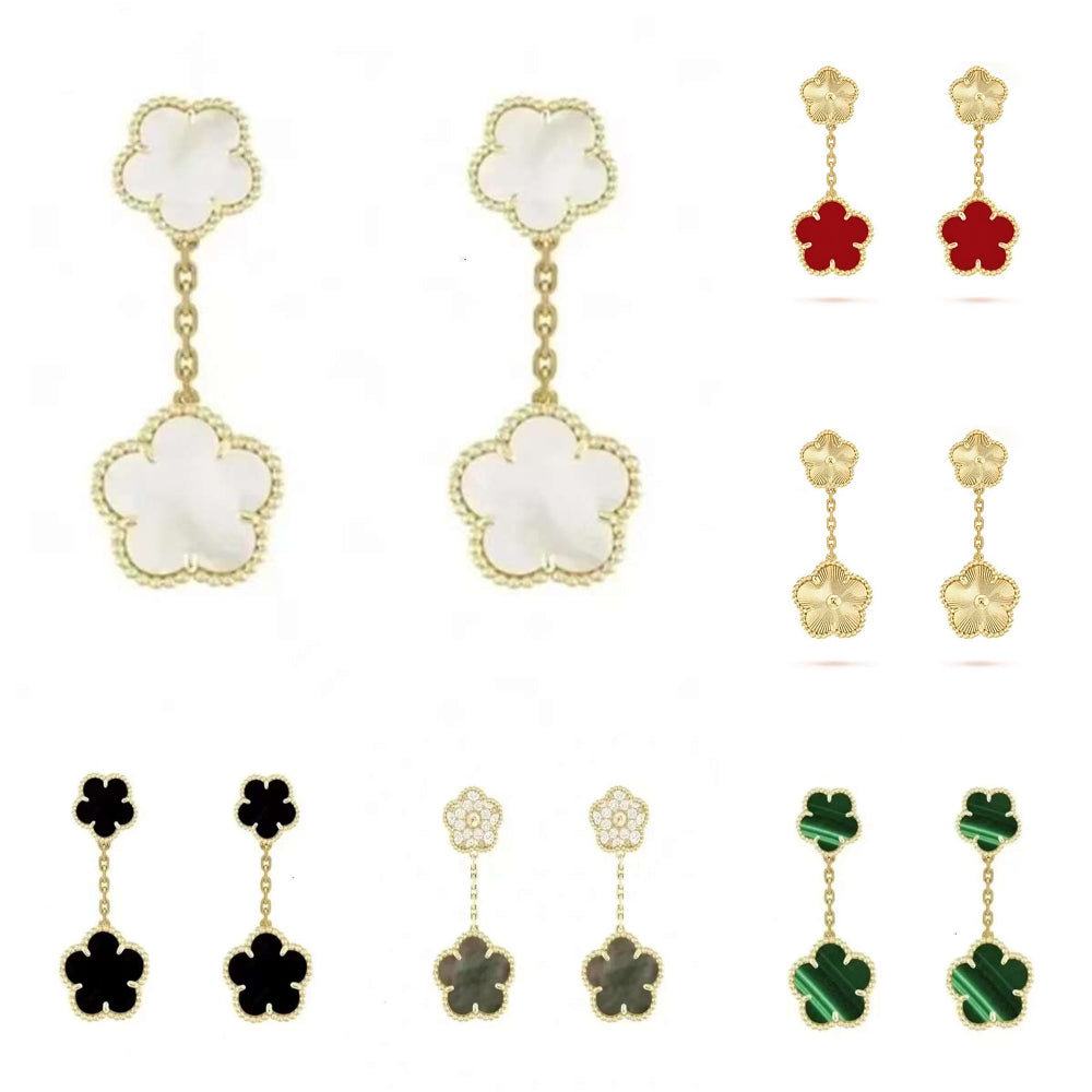 designer earrings jewlery designer for women pearl earrings 18k gold jewellery Y2K sterling silver earring 925 clip earrings womens jewelry designer