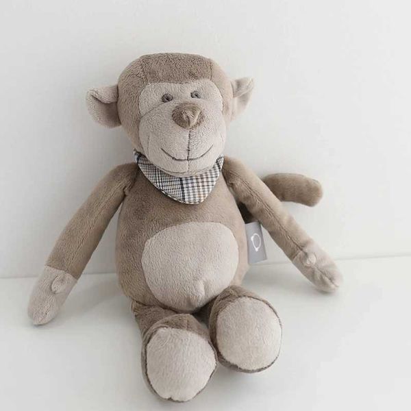 Plush Dolls 32 cm Monkey Plush Toy Baby Soothing Stuffed Animal Soft Doll Toys Room Decoration For Kids Children GiftY241216AM4A