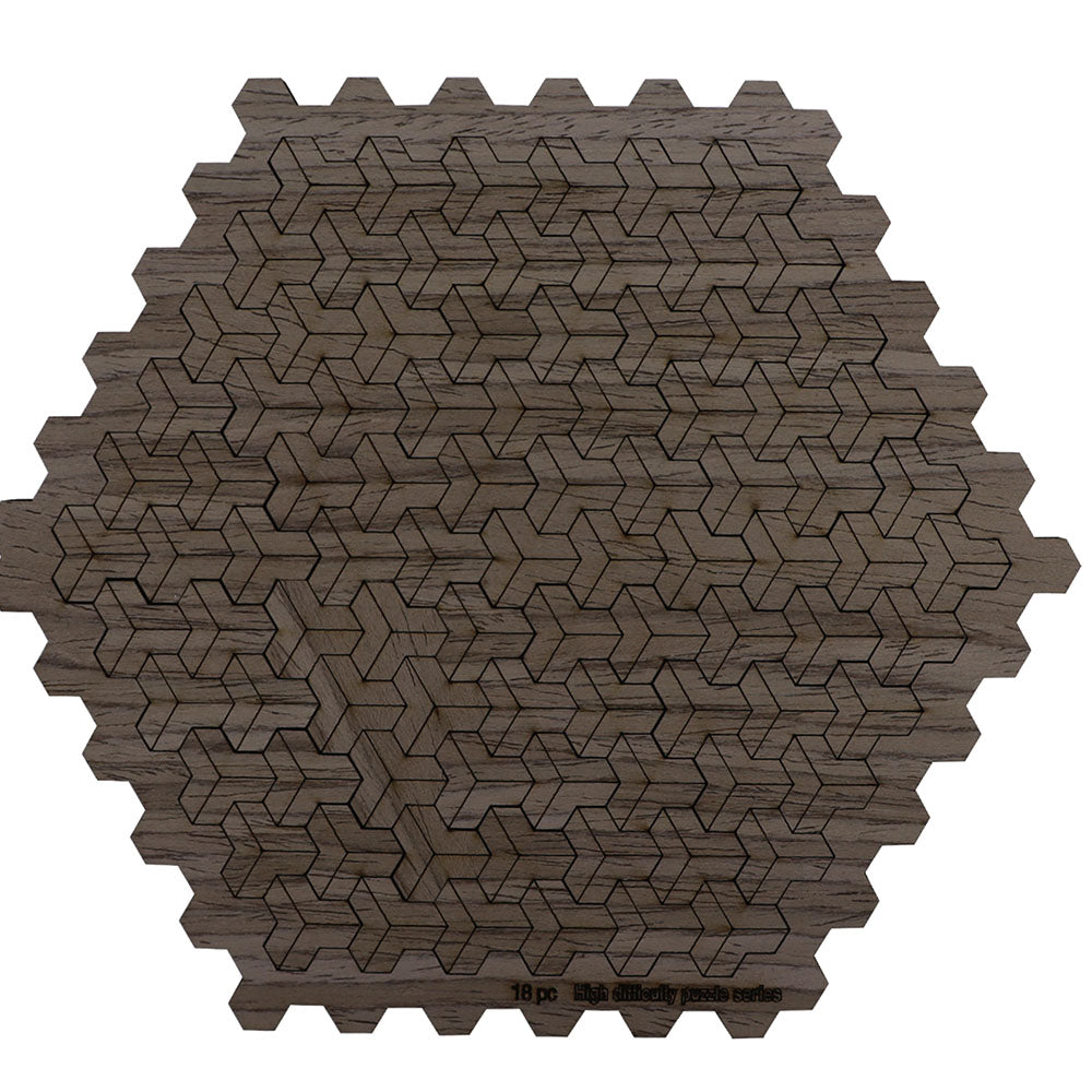 54-Piece Mind-Bending Wooden Jigsaw Puzzle for Adults - M2